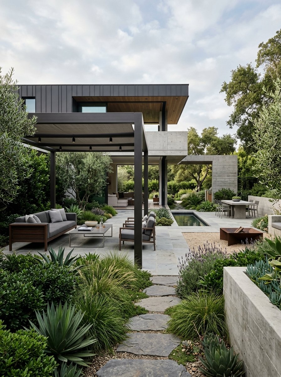 Architectural landscape image