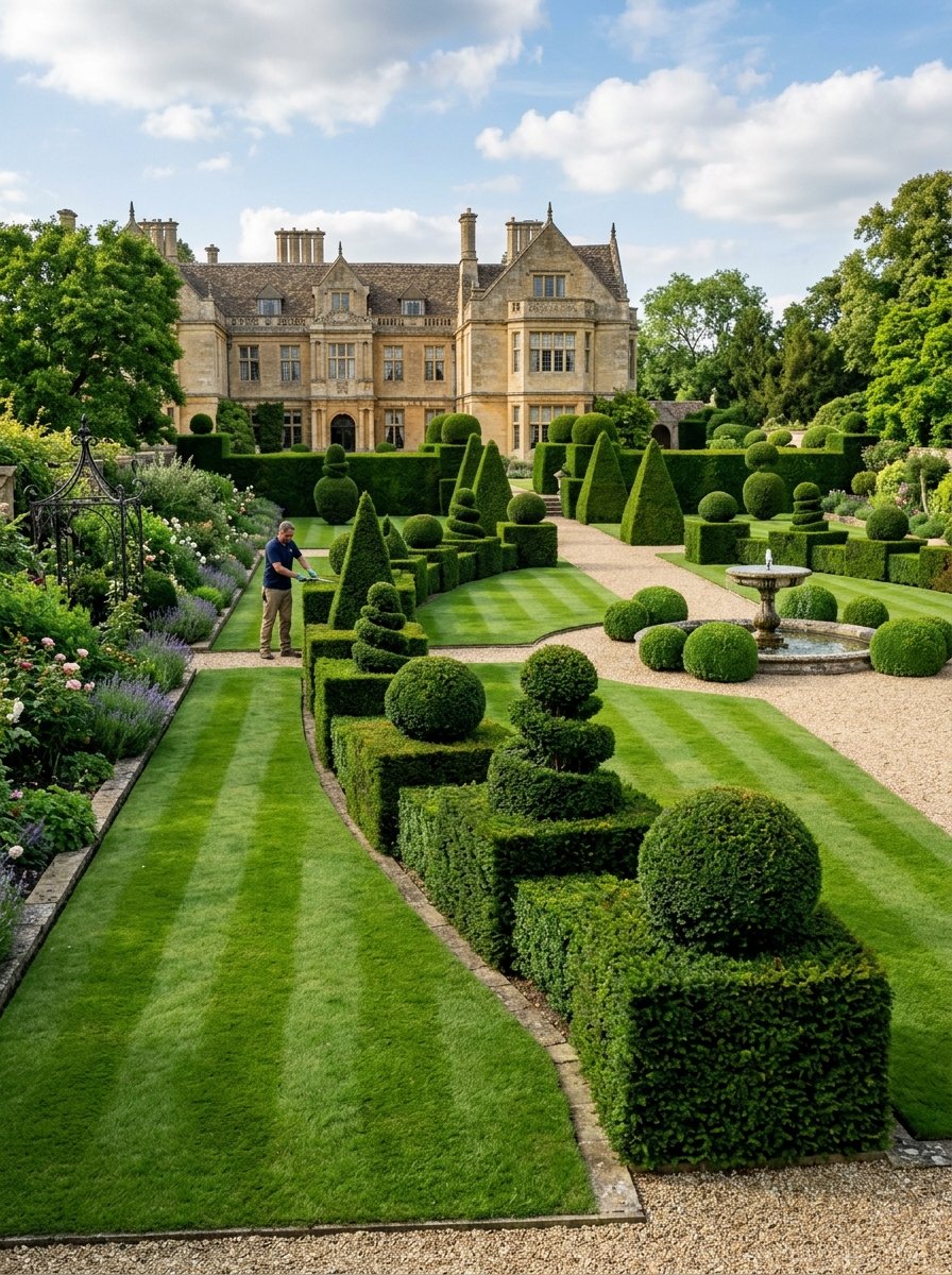 Professional garden maintenance